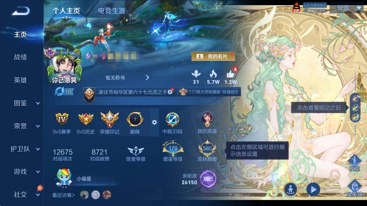 WZQM4341840王者荣耀账号详情图13