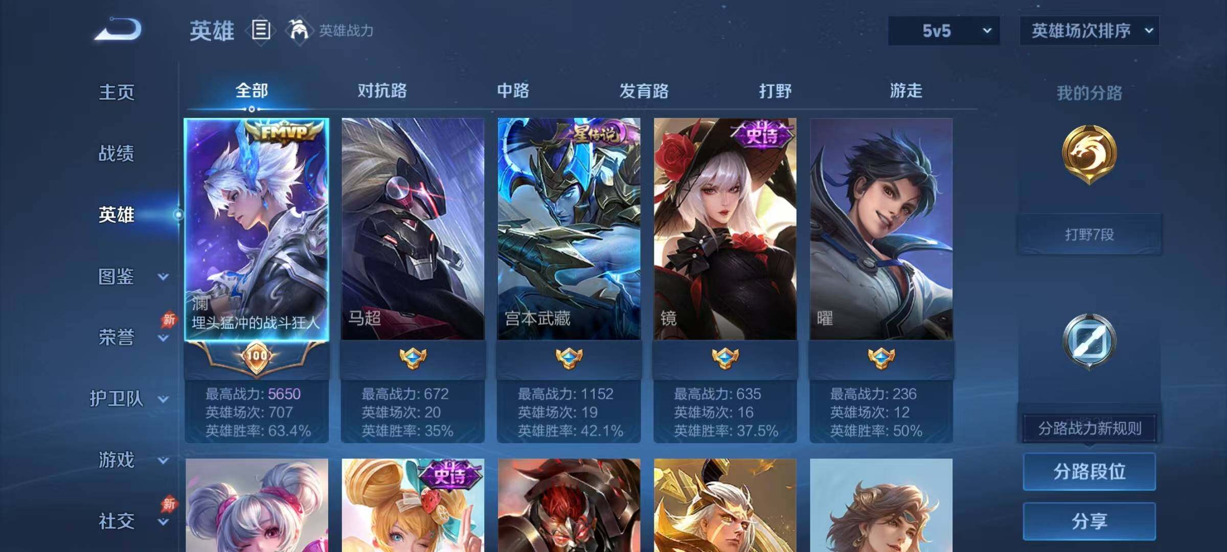 WZJZ4346300王者荣耀账号详情图5