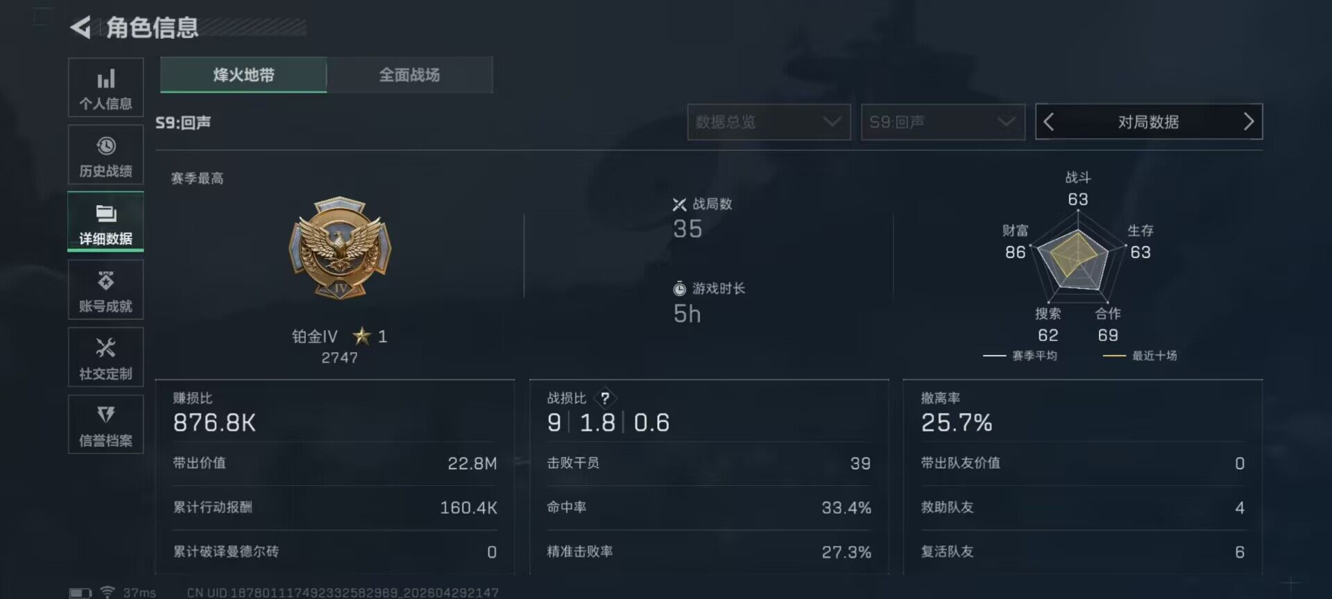 SJZEY4109171三角洲行动账号详情图10