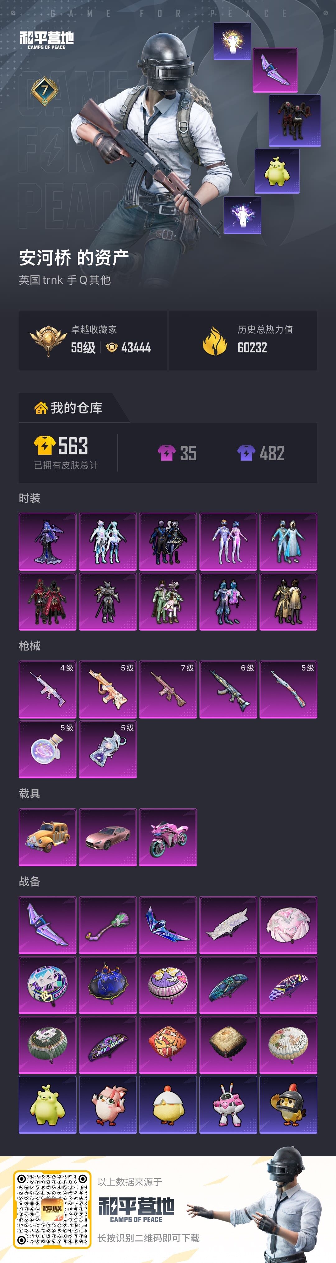 HPQM4196038和平精英账号详情图6