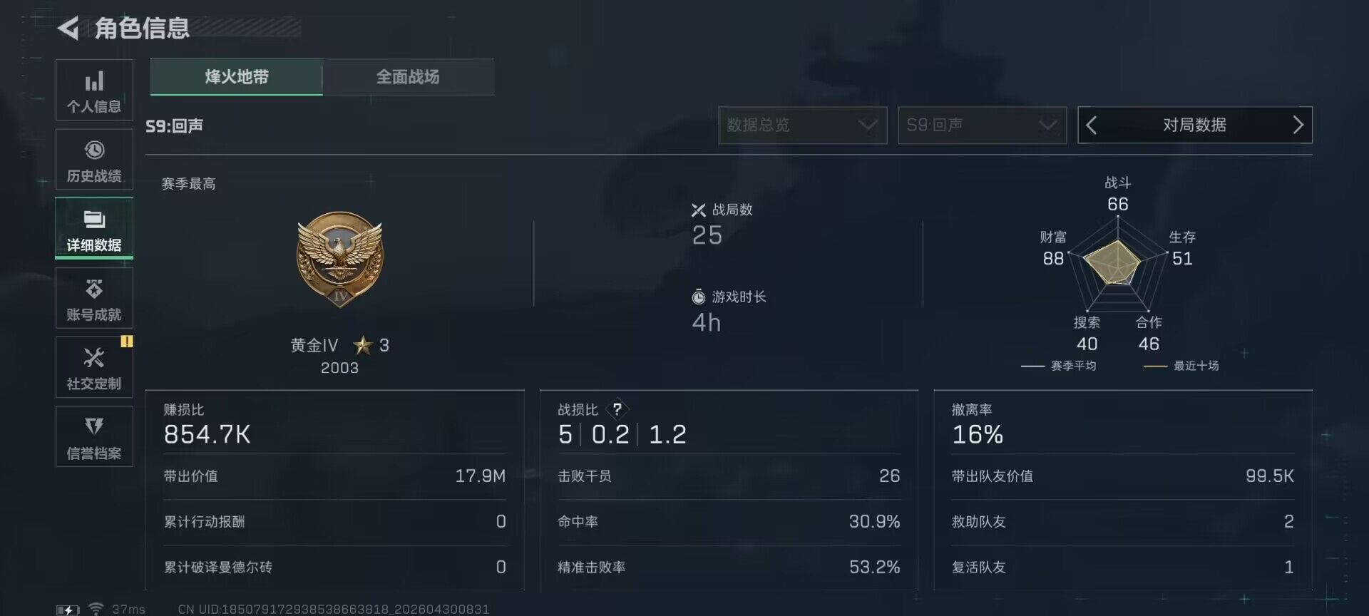 SJZEY4109840三角洲行动账号详情图13