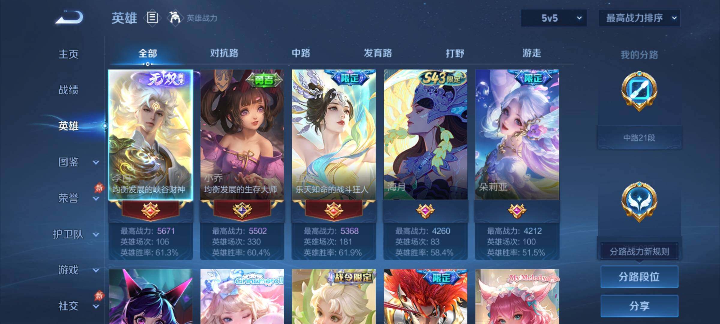 WZCMY4341687王者荣耀账号详情图3