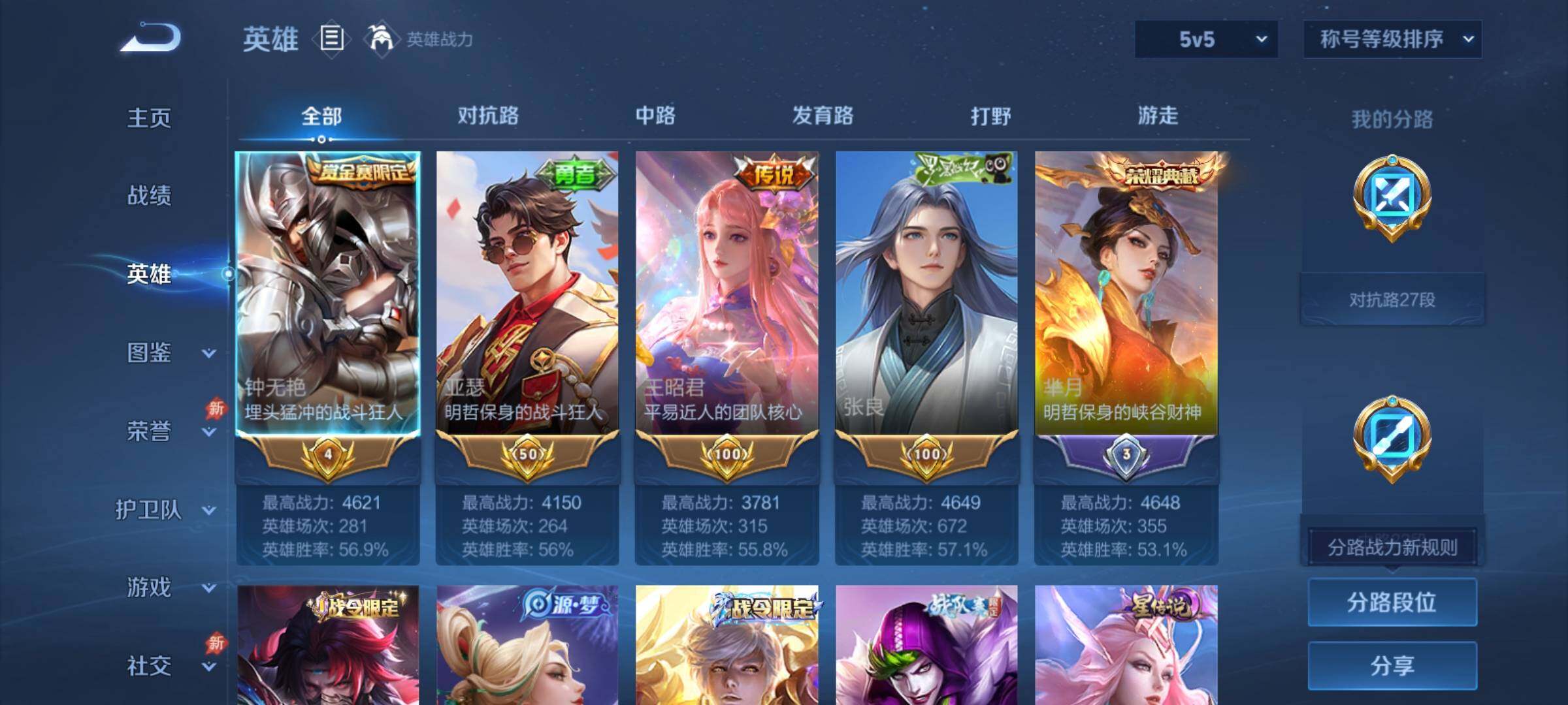 WZCMY4341651王者荣耀账号详情图3