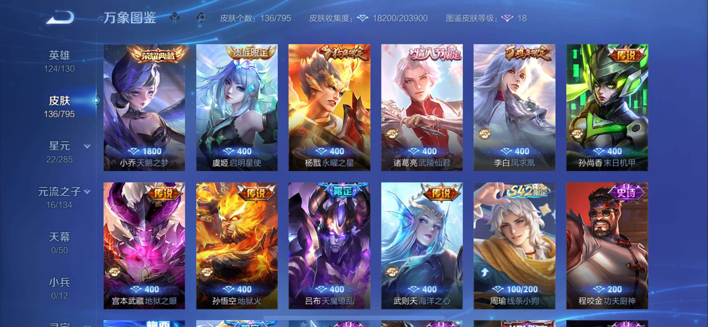 WZLX4340858王者荣耀账号详情图6