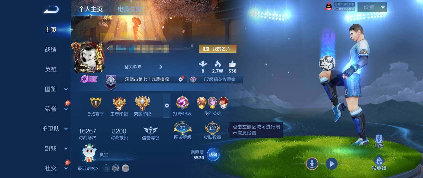 WZQM4340022王者荣耀账号详情图9
