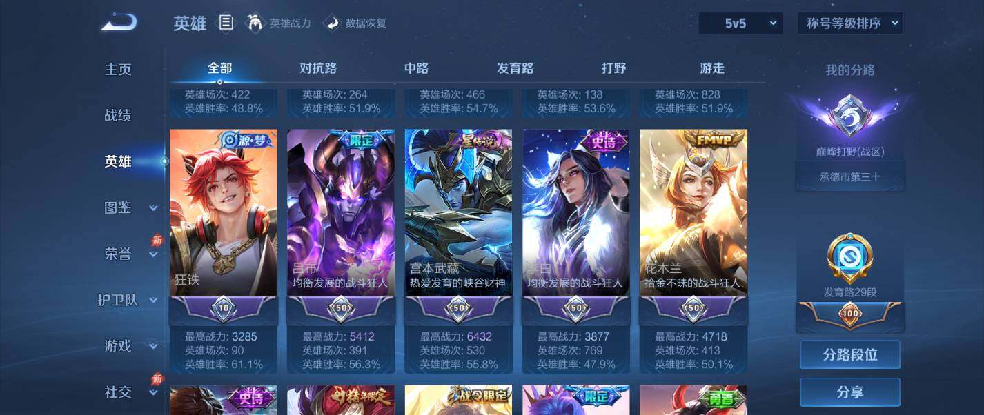 WZQM4340022王者荣耀账号详情图11