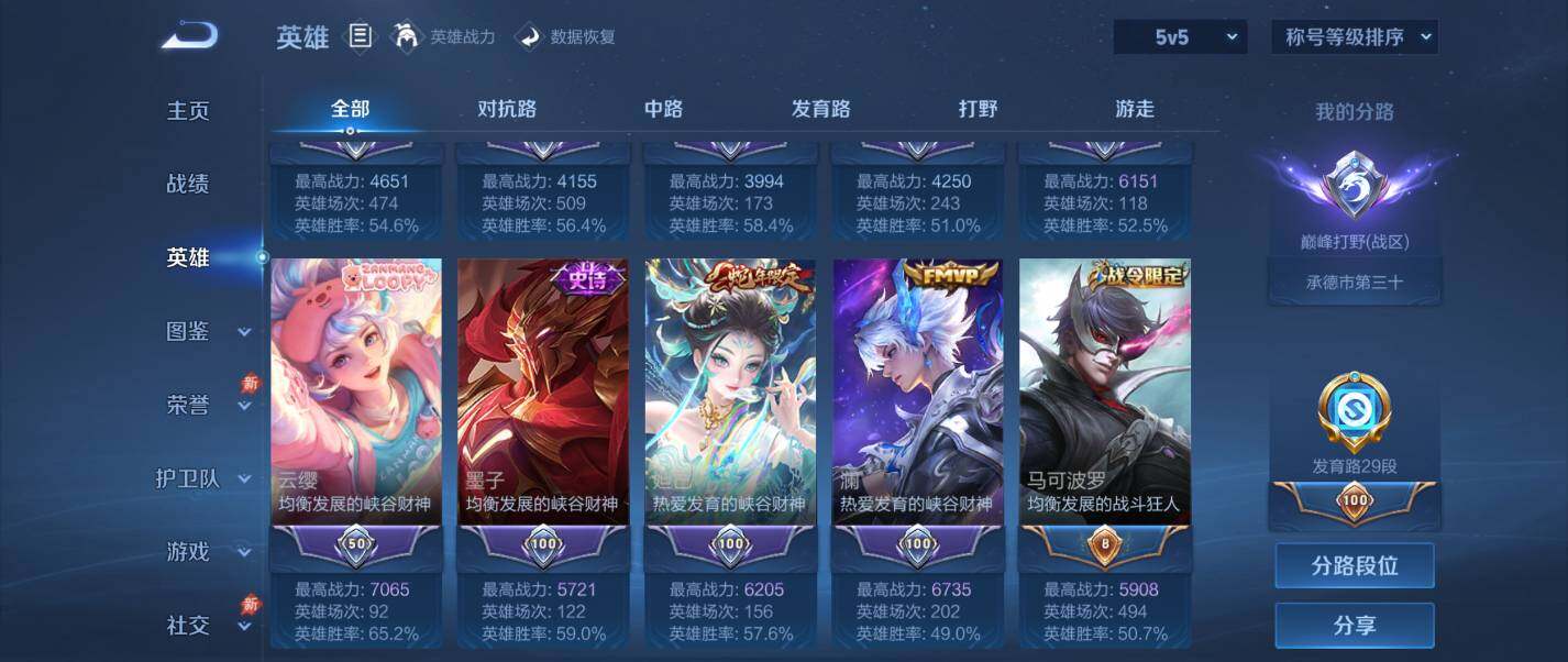 WZQM4340022王者荣耀账号详情图13