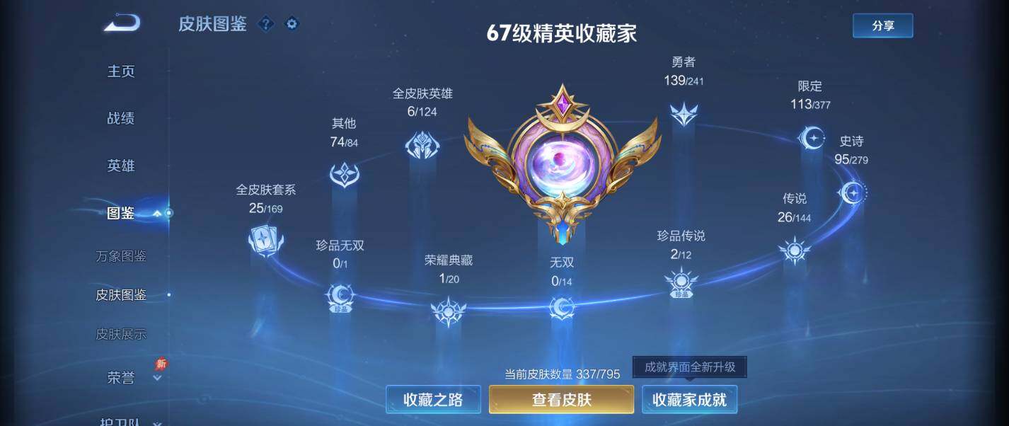 WZQM4340022王者荣耀账号详情图24