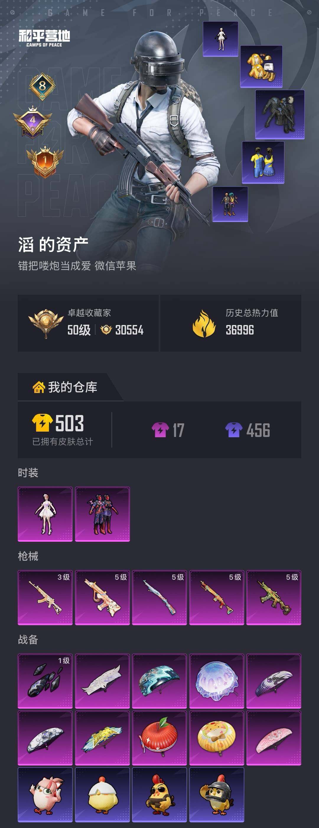 HPQM4196418和平精英账号详情图5