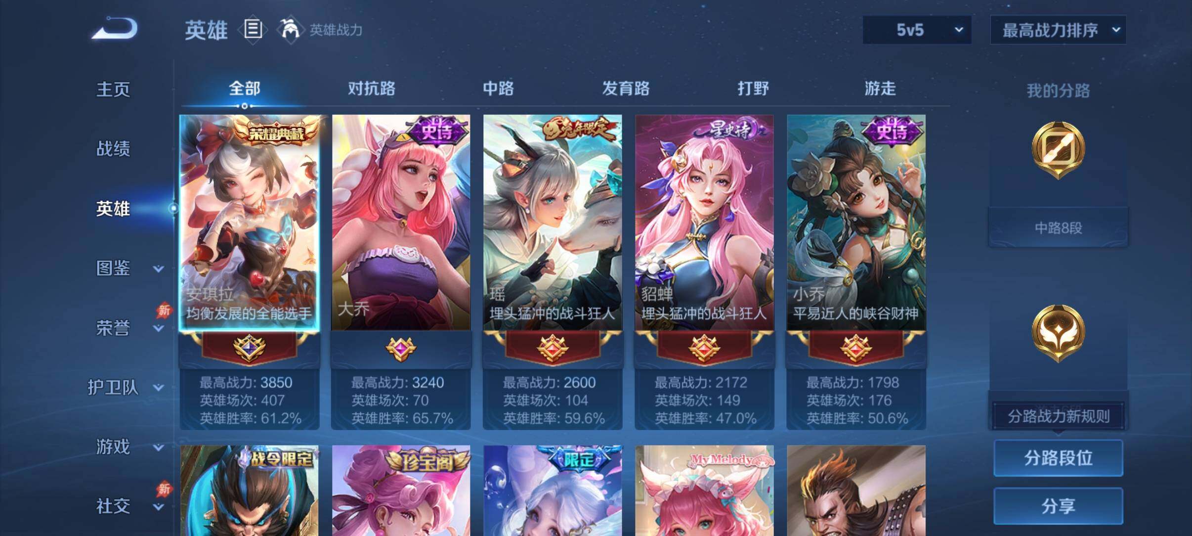 WZCMY4341668王者荣耀账号详情图3