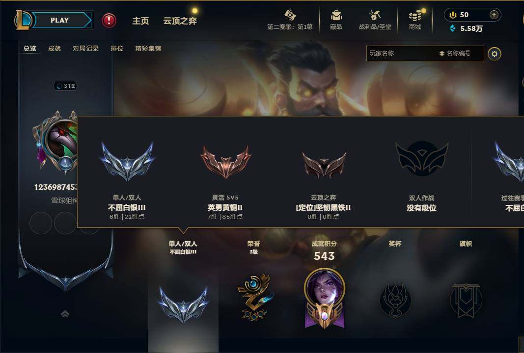 LOLEY430291英雄联盟账号详情图5