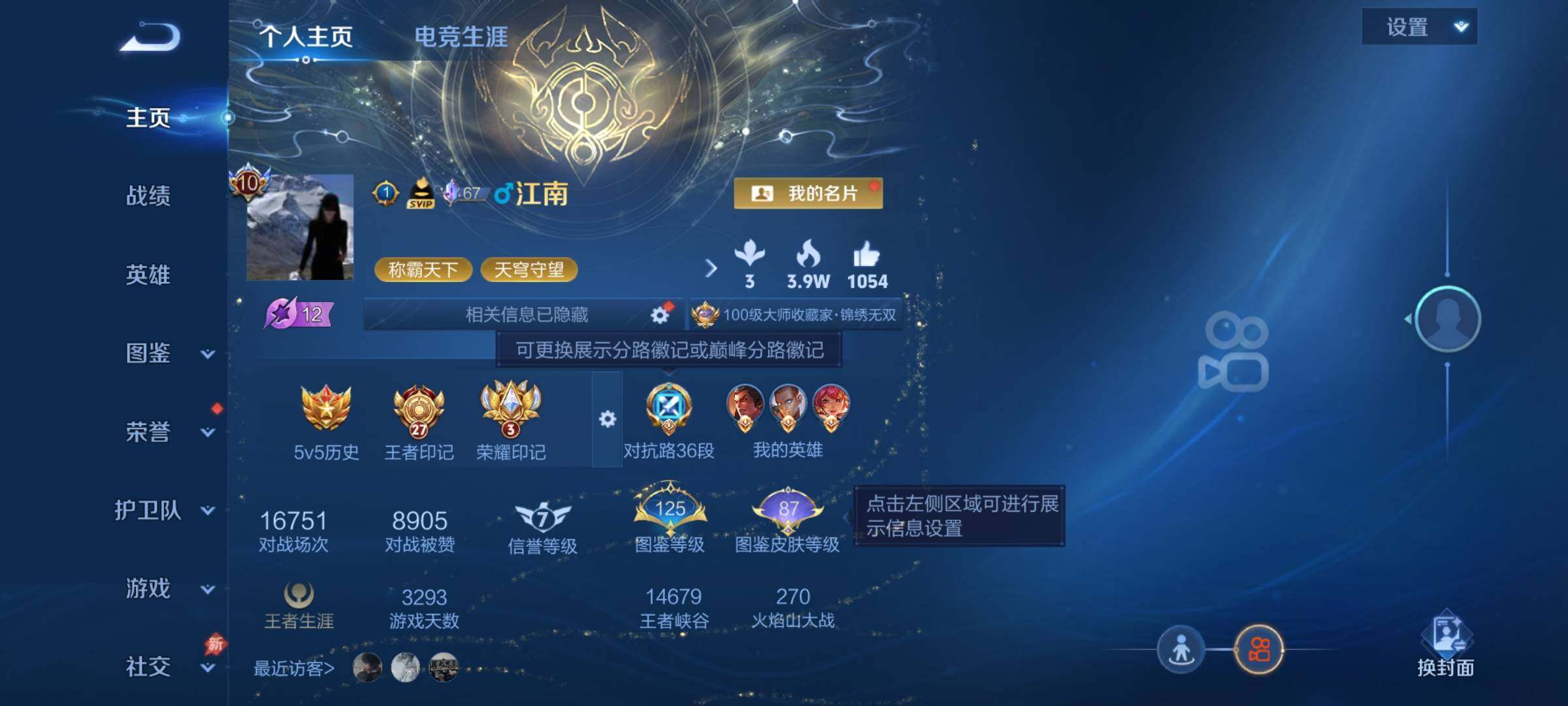 WZDN4340057王者荣耀账号详情图3