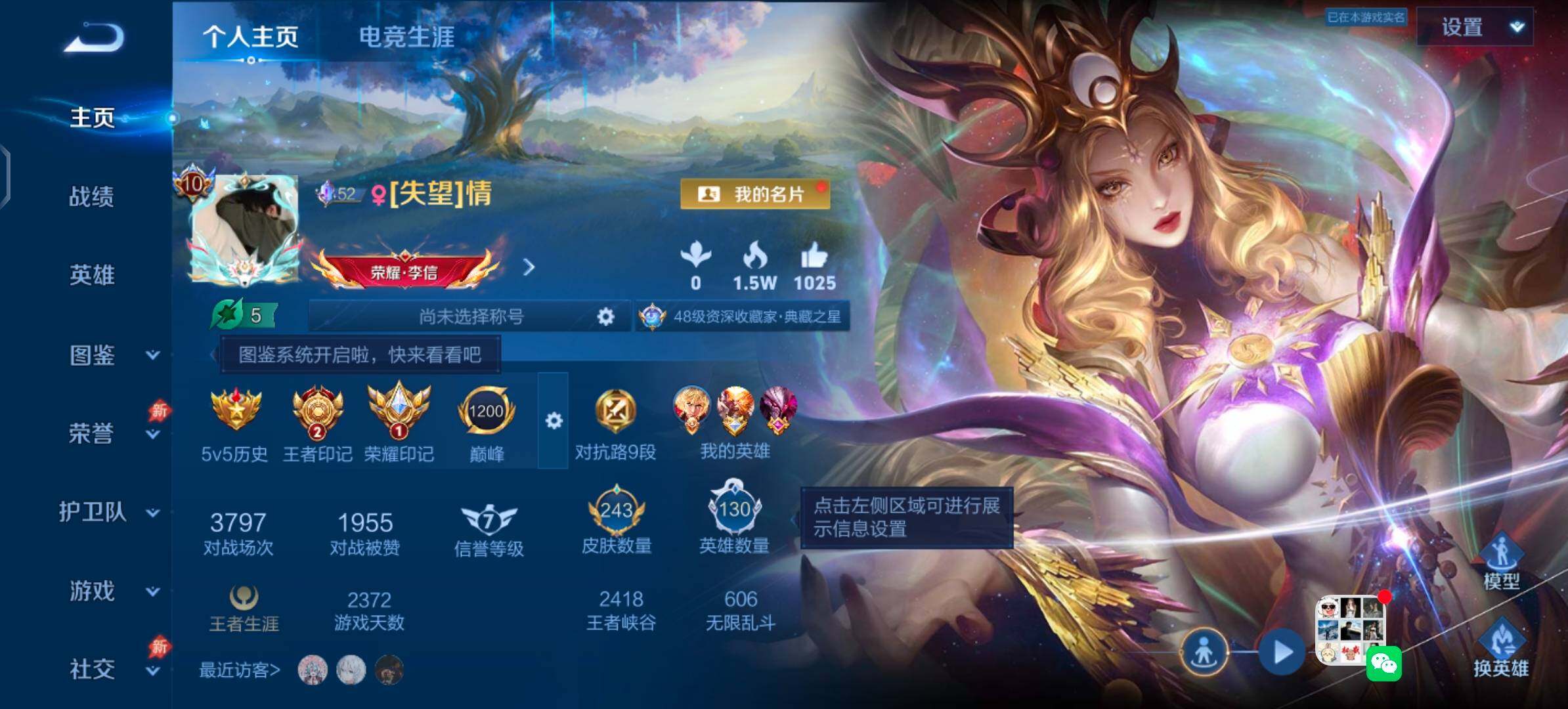 WZLX4343033王者荣耀账号详情图2