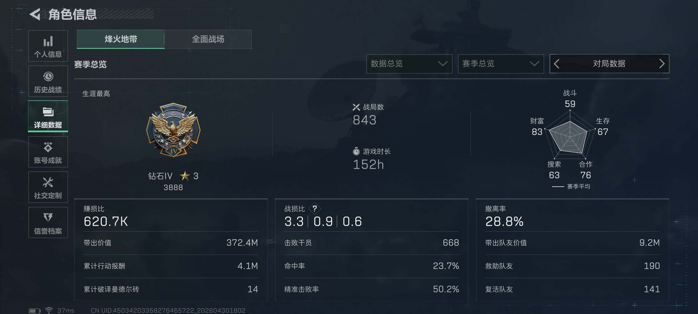 SJZEY4110417三角洲行动账号详情图9