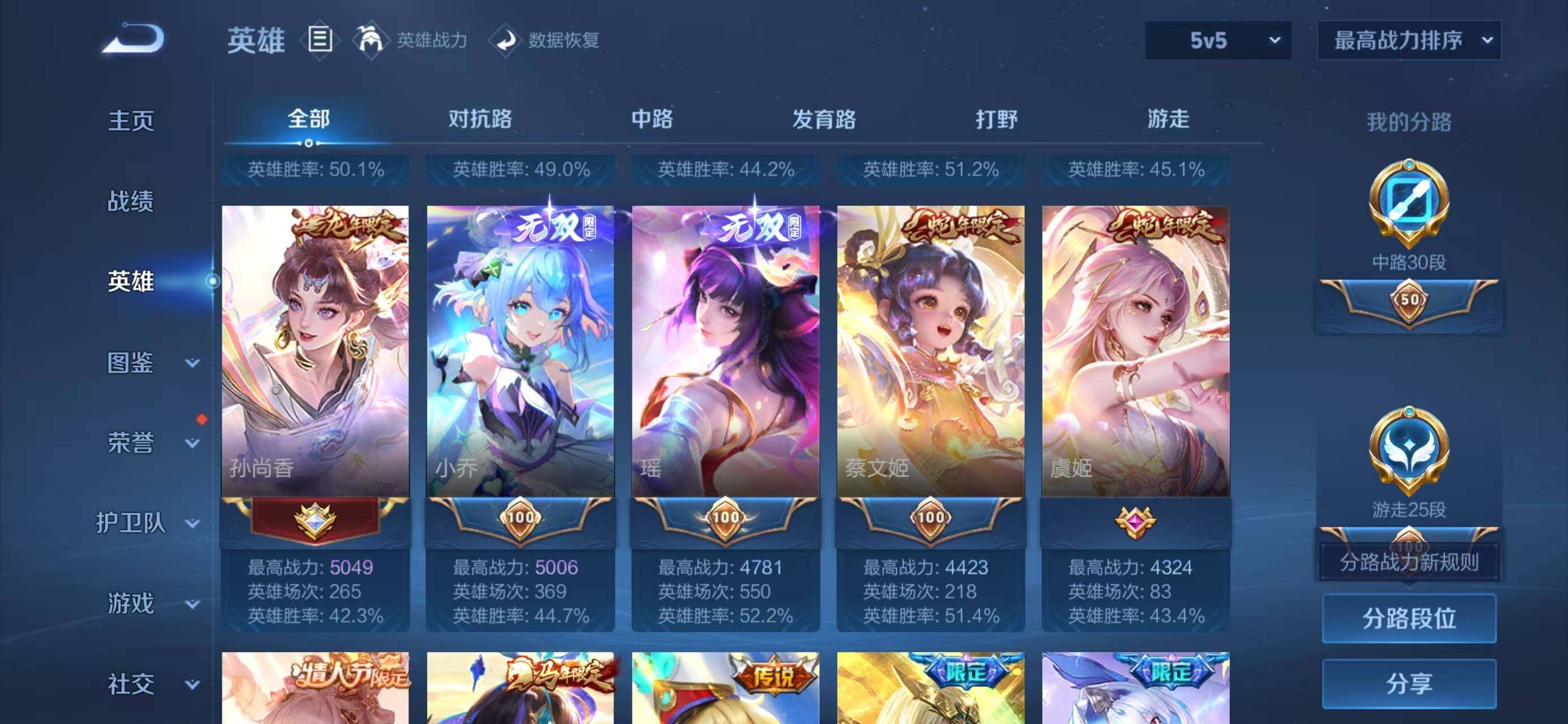WZLX4340659王者荣耀账号详情图8