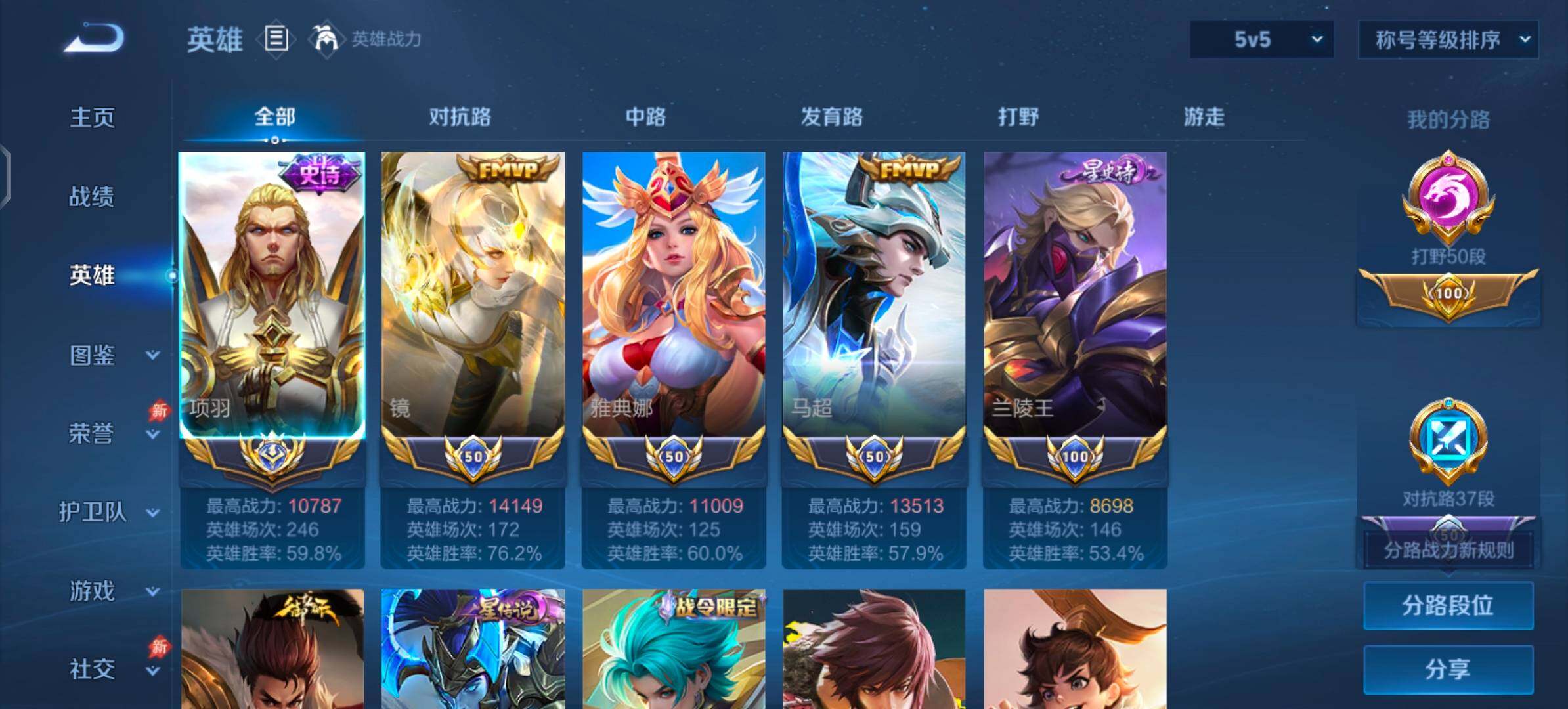WZLX4354529王者荣耀账号详情图3