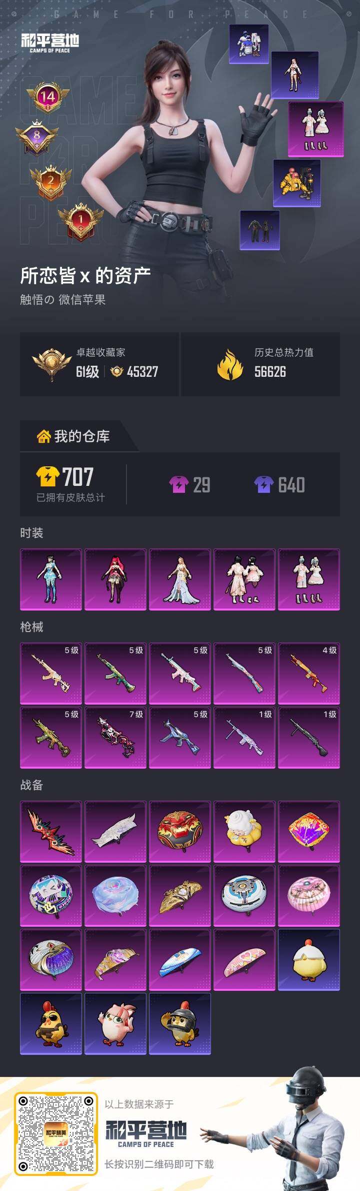 HPLX4197395和平精英账号详情图7