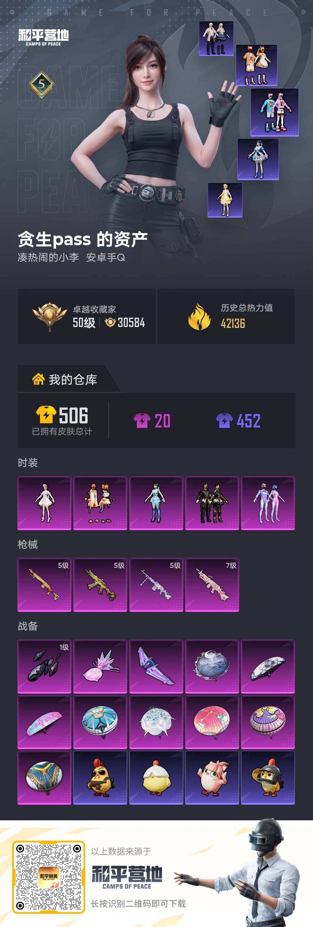 HPLX4197486和平精英账号详情图5