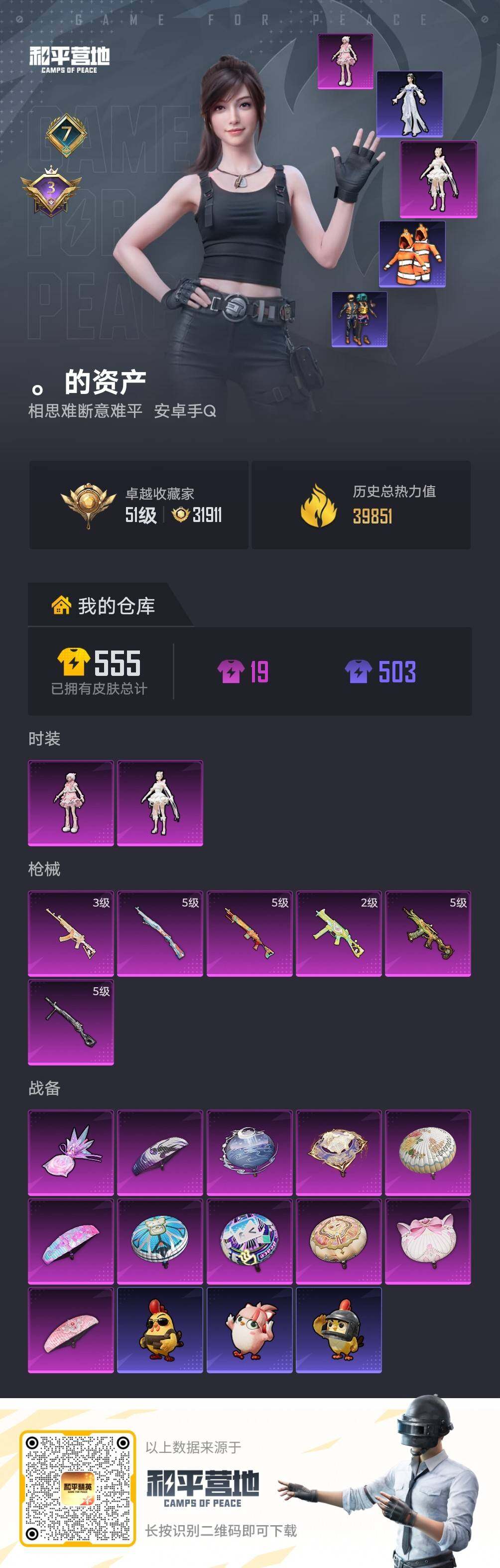 HPLX4197566和平精英账号详情图4