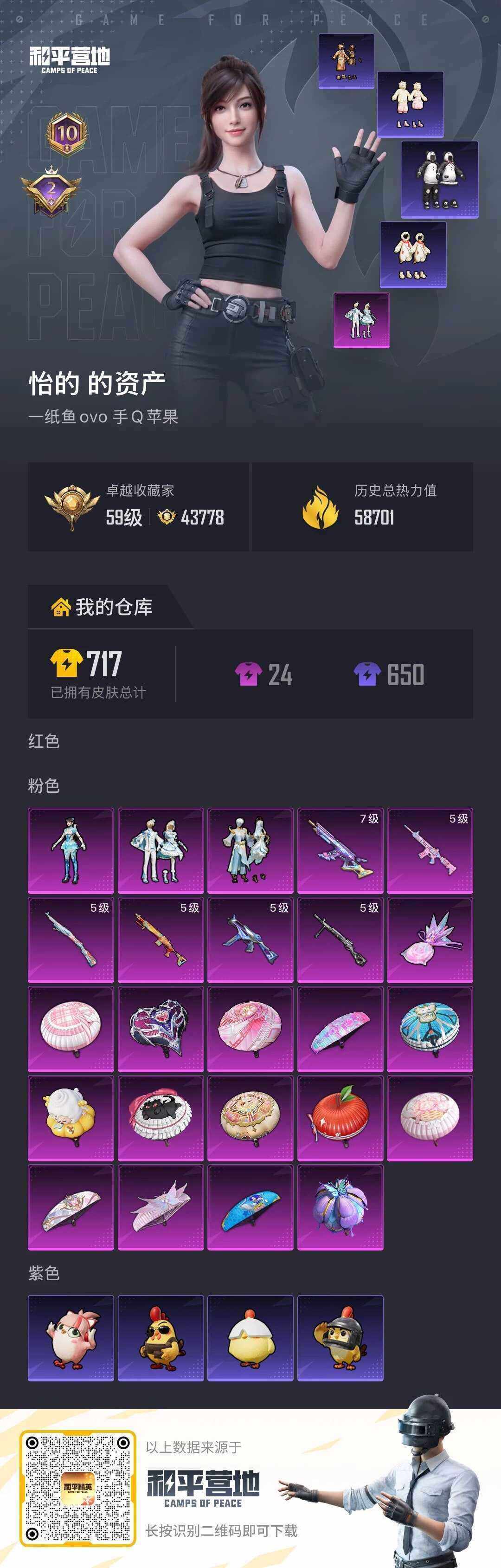 HPLE4197337和平精英账号详情图6