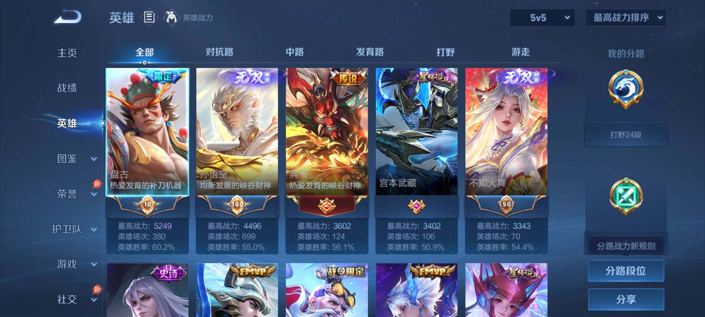 WZCMY4343939王者荣耀账号详情图3