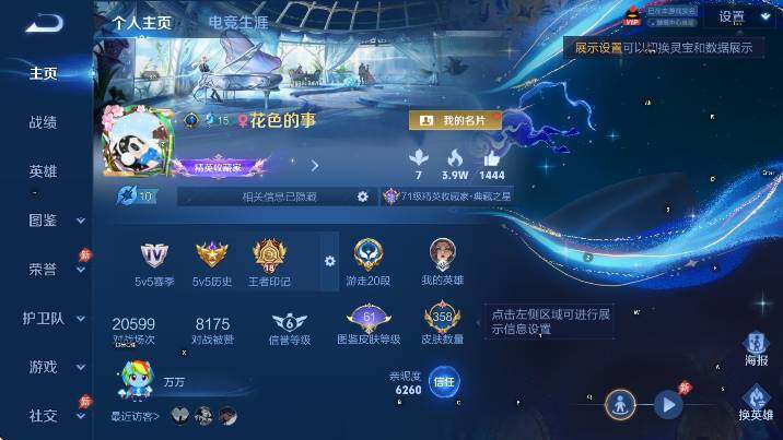 WZLX4342666王者荣耀账号详情图10