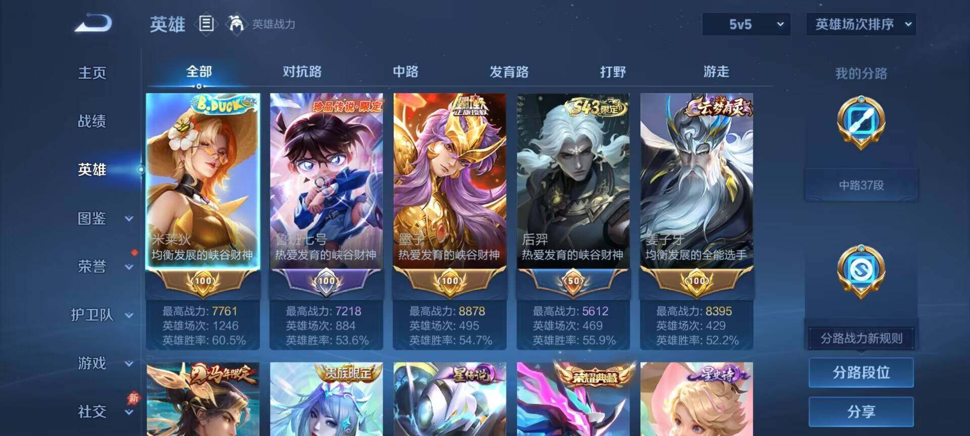 WZDN4341937王者荣耀账号详情图7