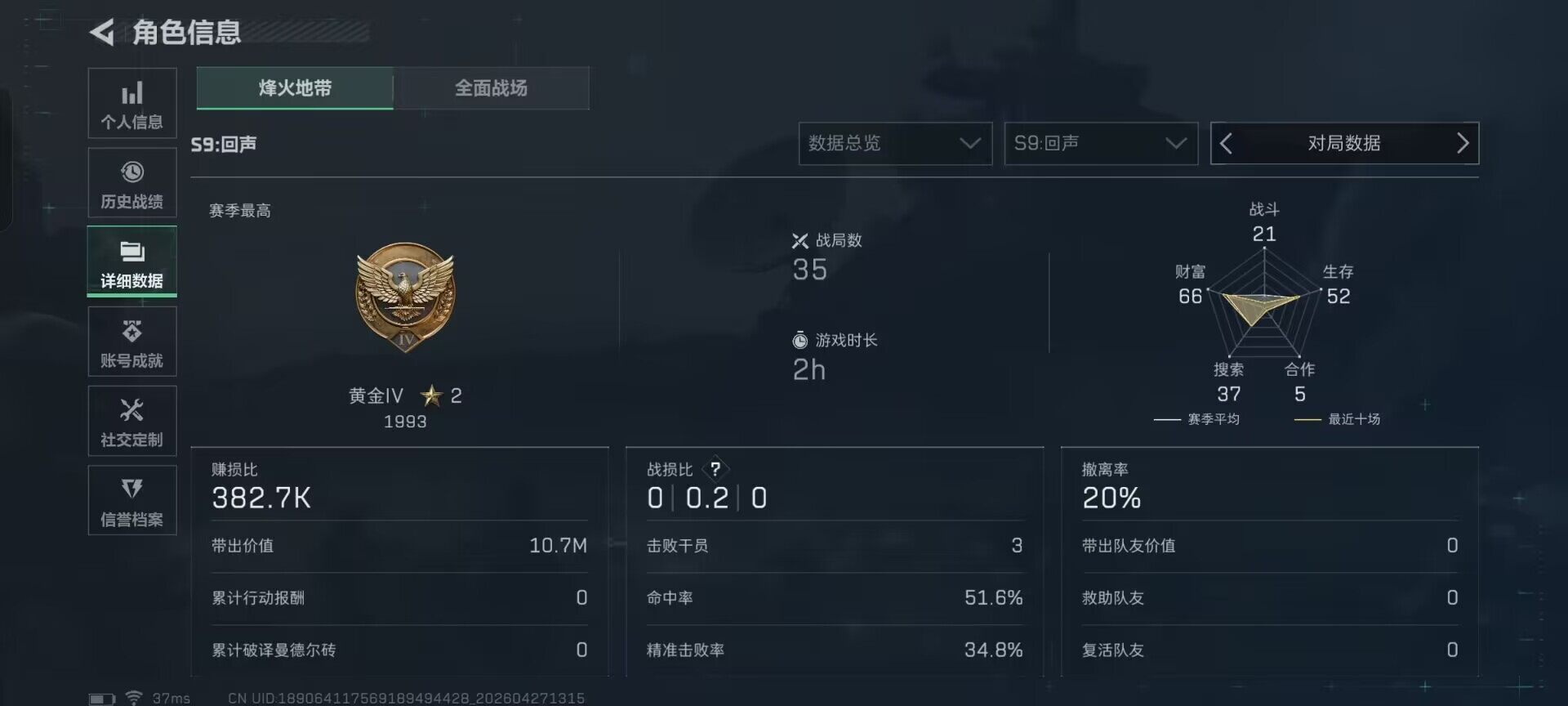 SJZEY4111733三角洲行动账号详情图12