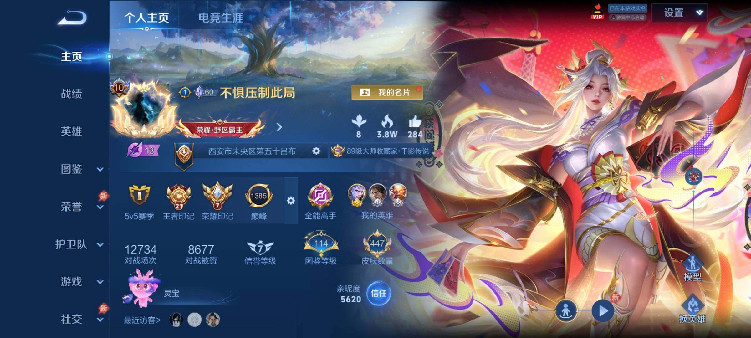WZCMY4348083王者荣耀账号详情图2
