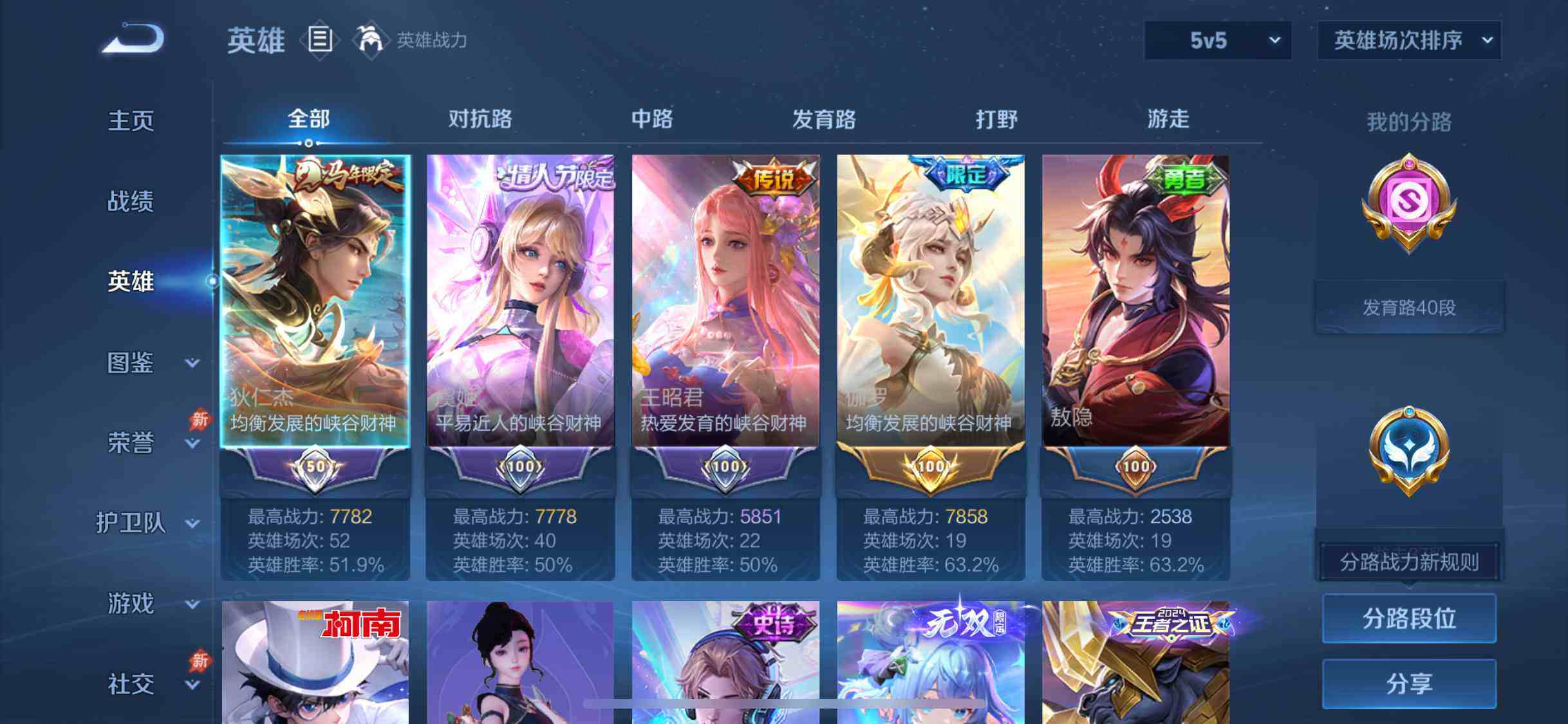 WZDN4343887王者荣耀账号详情图4