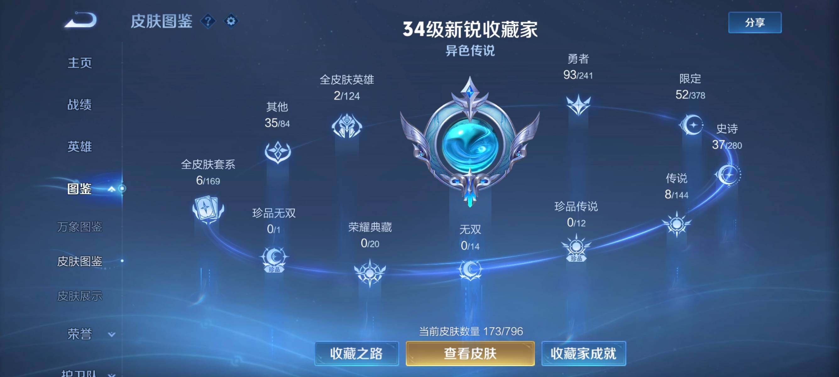 WZEY4344545王者荣耀账号详情图5