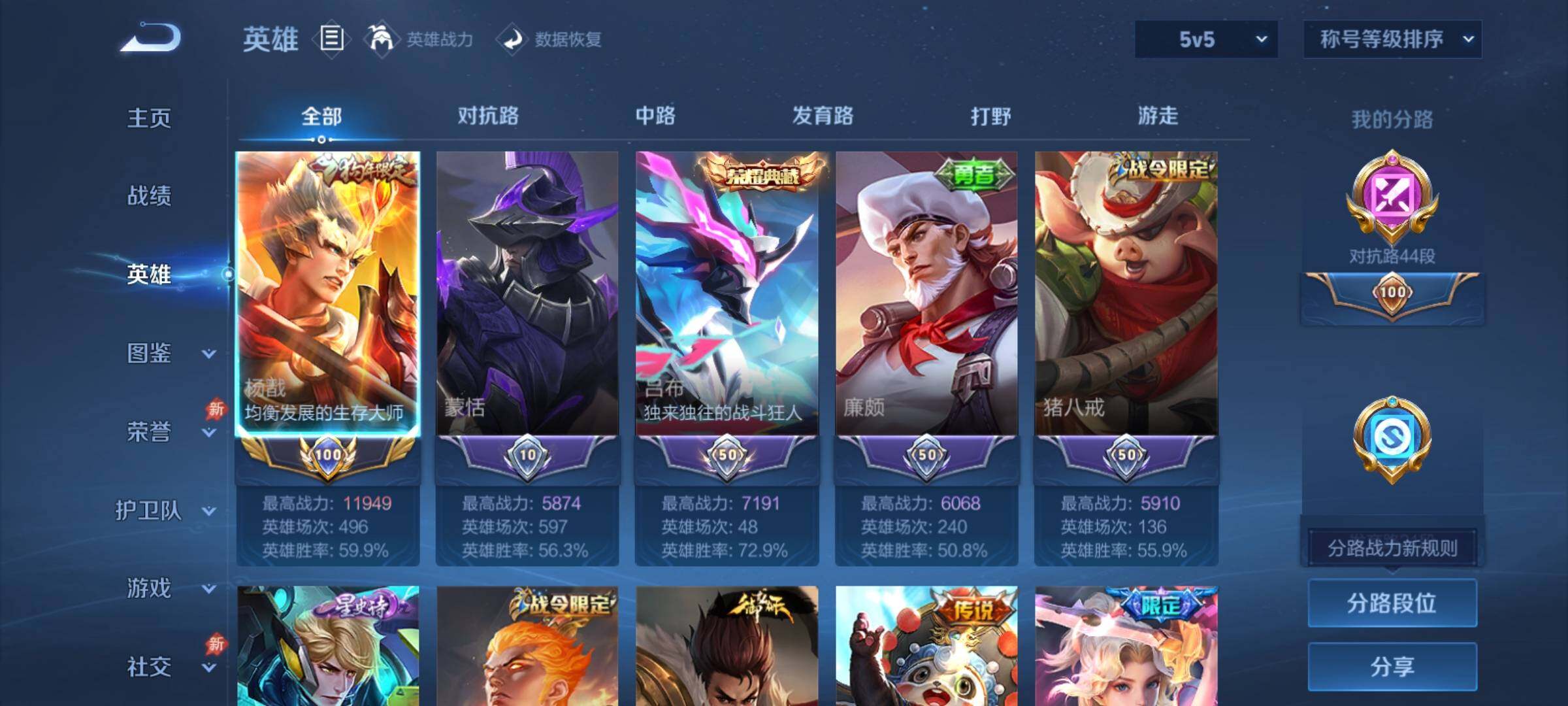 WZCMY4348022王者荣耀账号详情图4