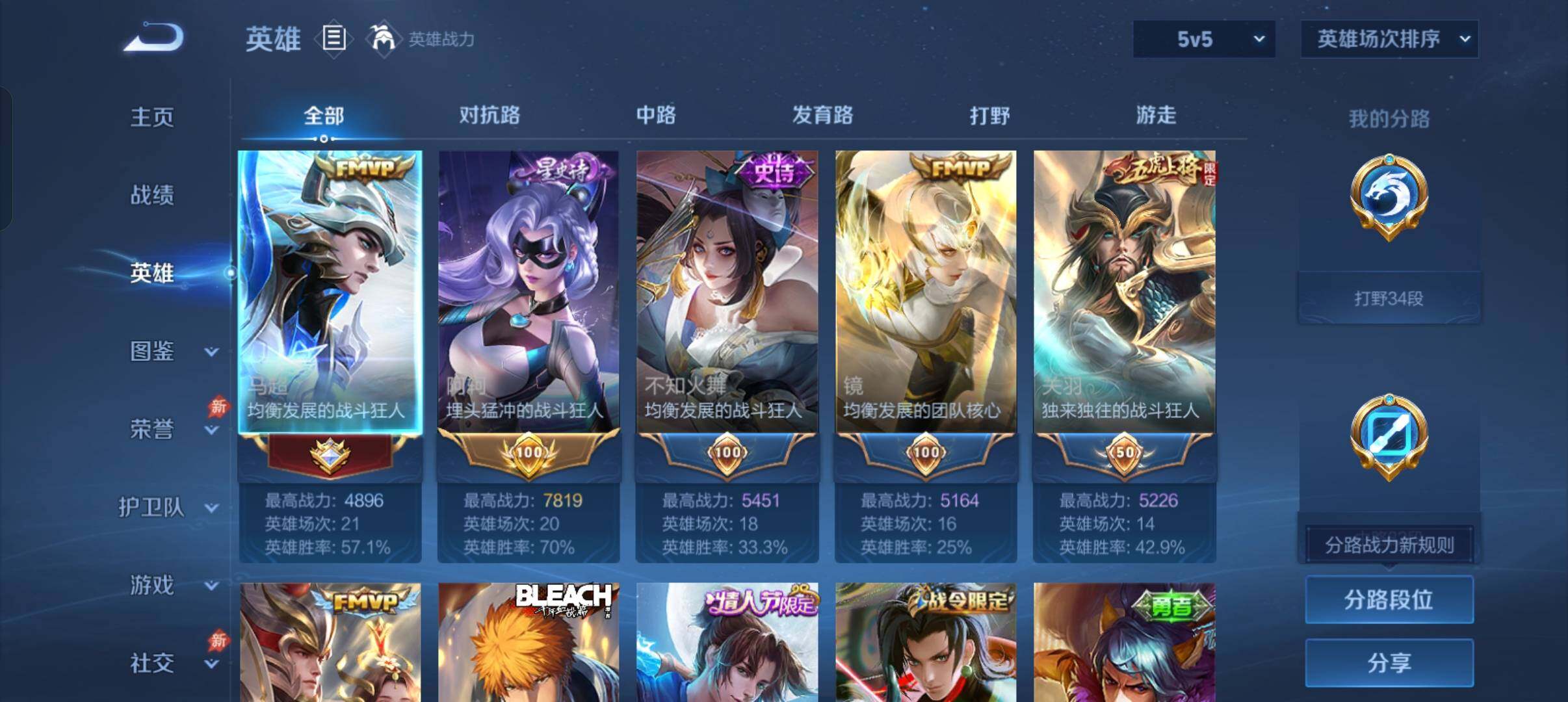 WZQM4354563王者荣耀账号详情图3