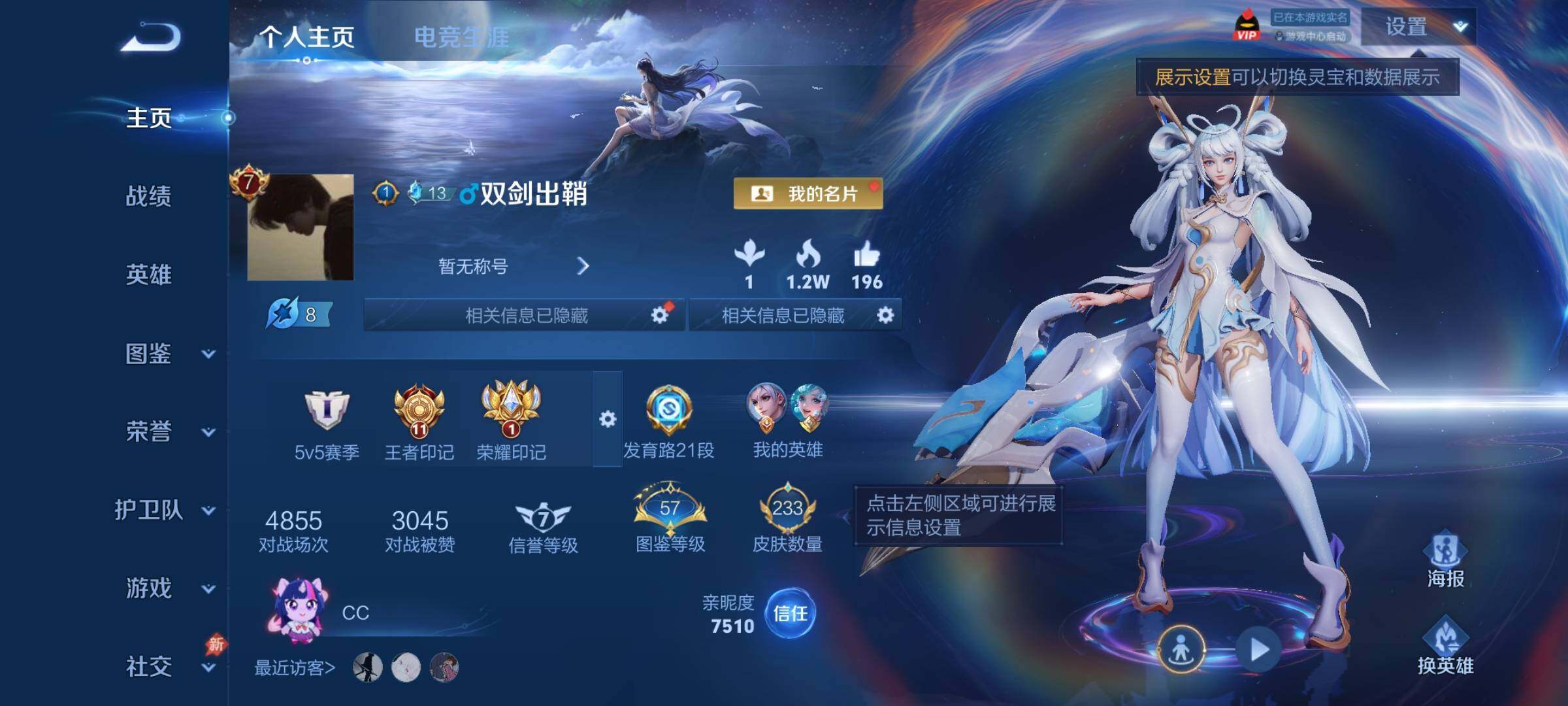 WZCMY4347877王者荣耀账号详情图2