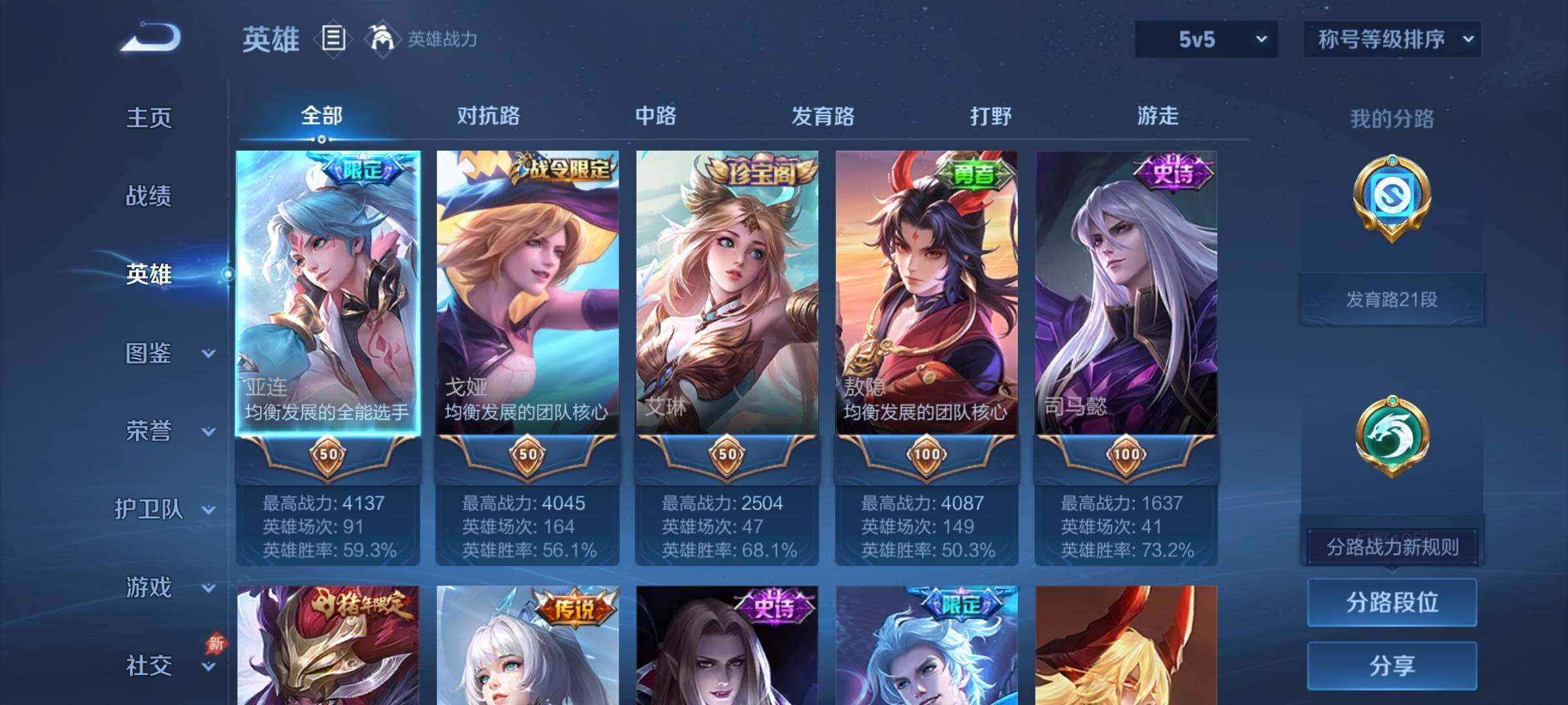 WZCMY4347877王者荣耀账号详情图3