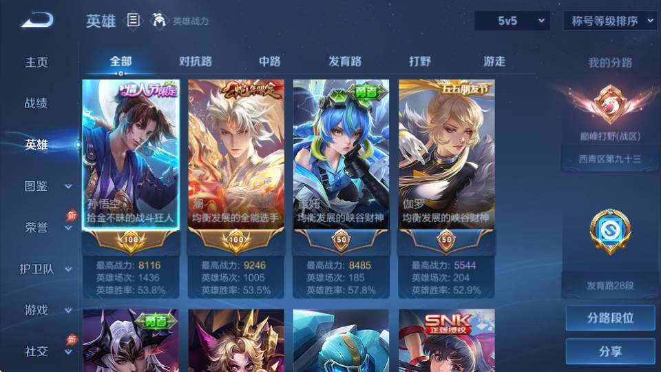 WZQM4355617王者荣耀账号详情图9