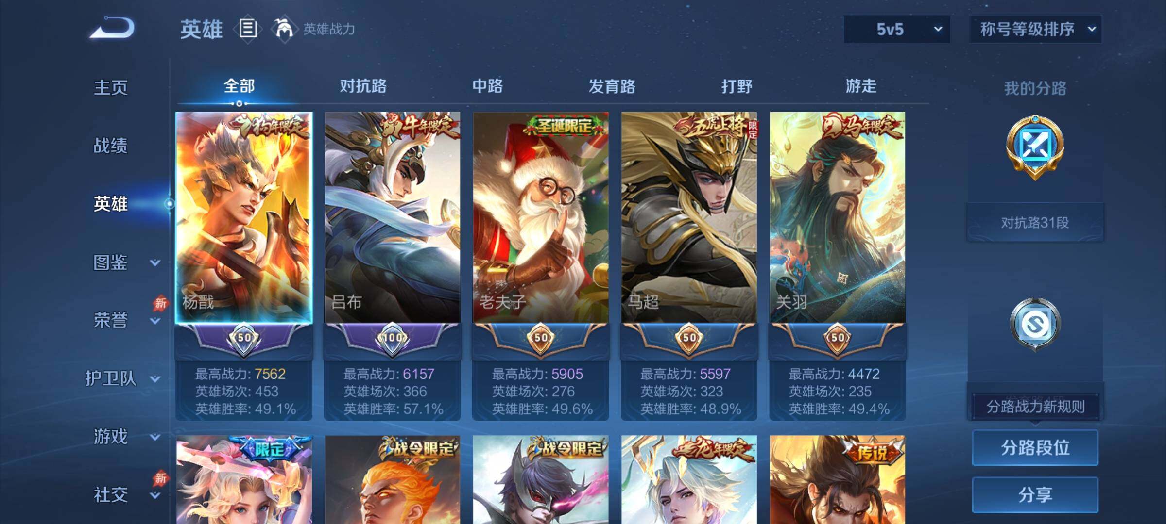 WZLX4347891王者荣耀账号详情图3