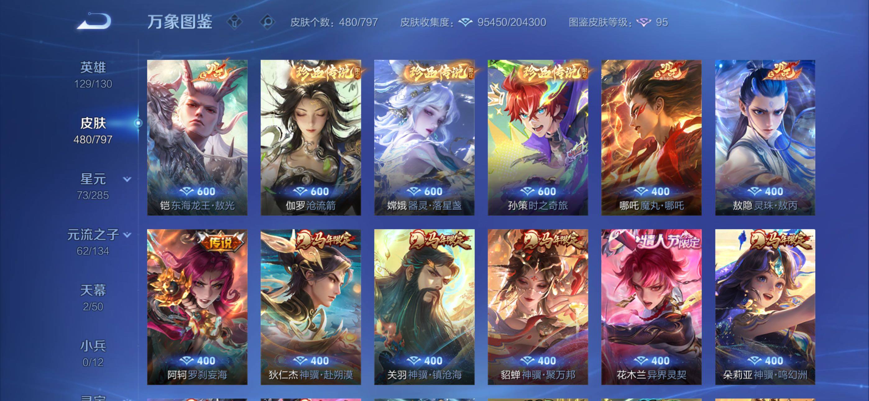 WZLX4351666王者荣耀账号详情图7
