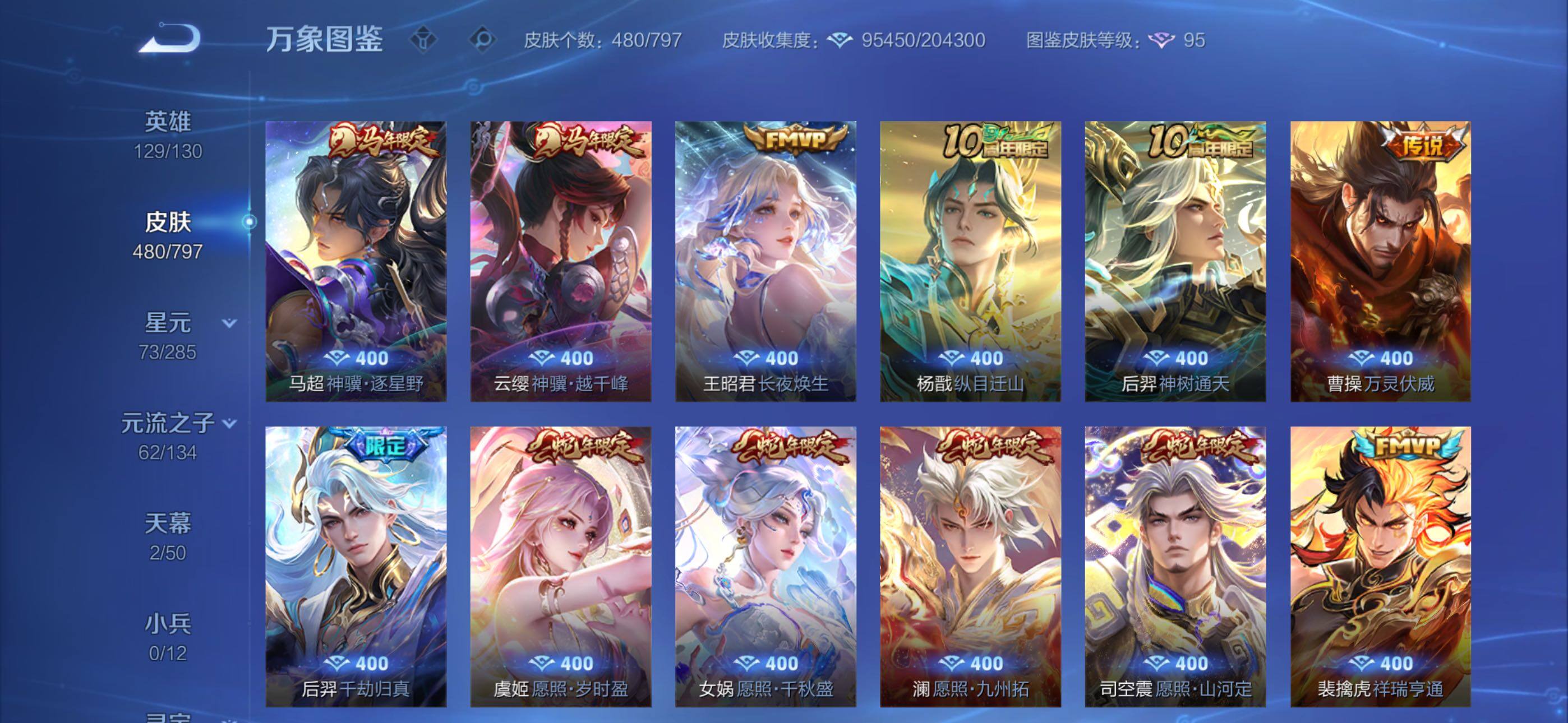 WZLX4351666王者荣耀账号详情图8