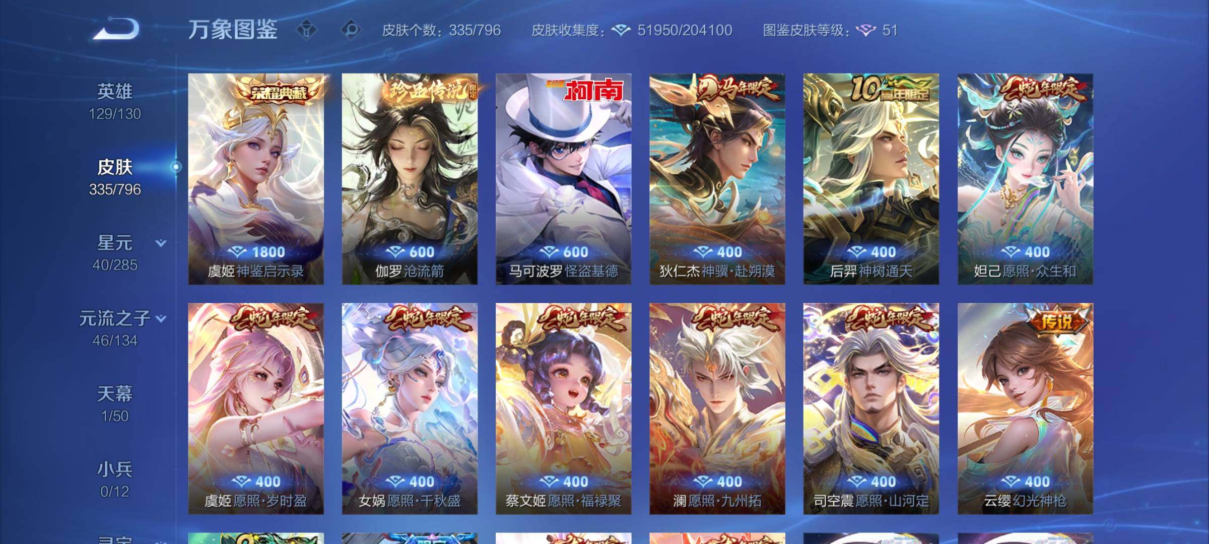WZLX4351889王者荣耀账号详情图6