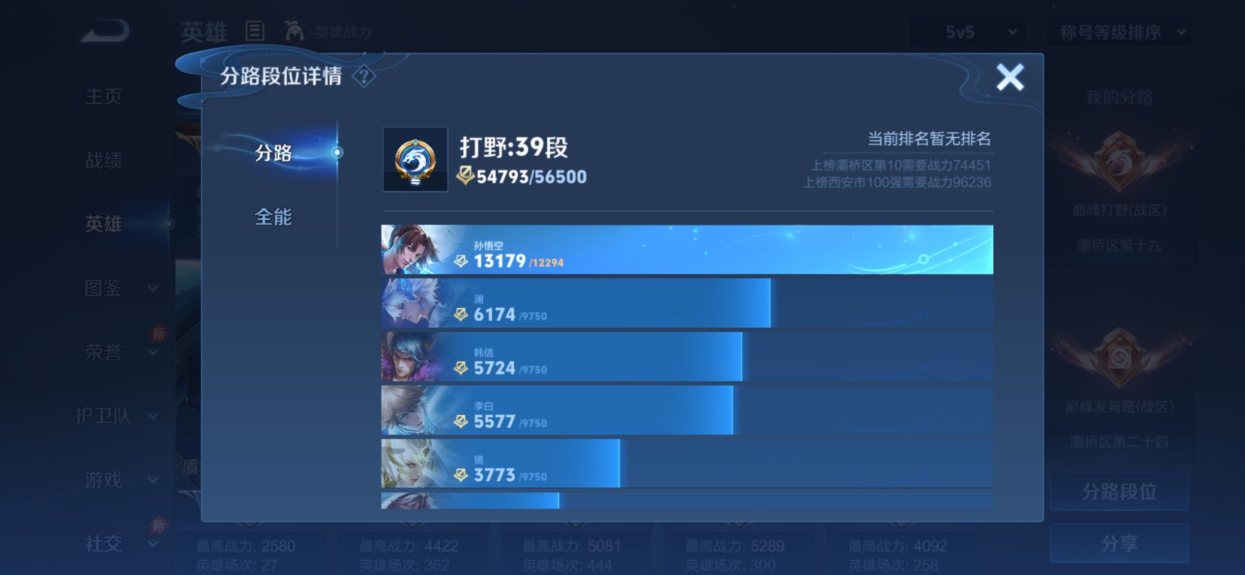 WZCMY4351726王者荣耀账号详情图5