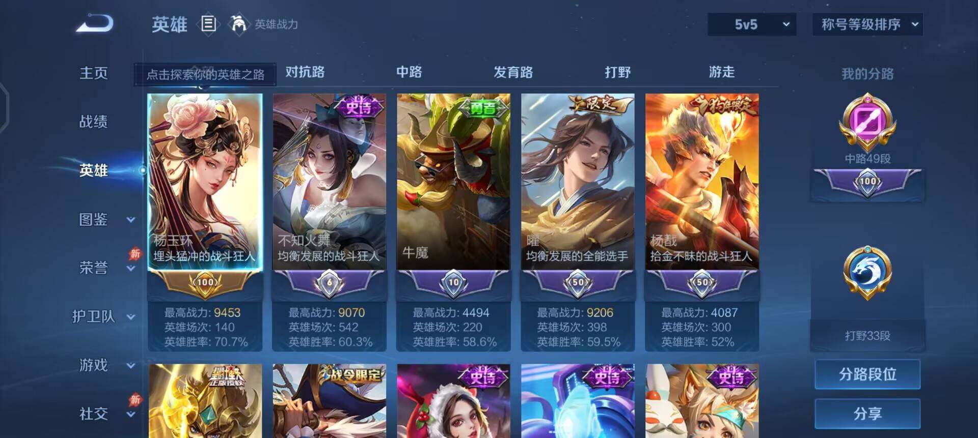 WZQM4358116王者荣耀账号详情图6