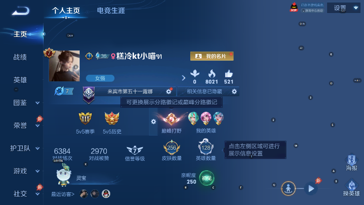 WZLX4348604王者荣耀账号详情图7