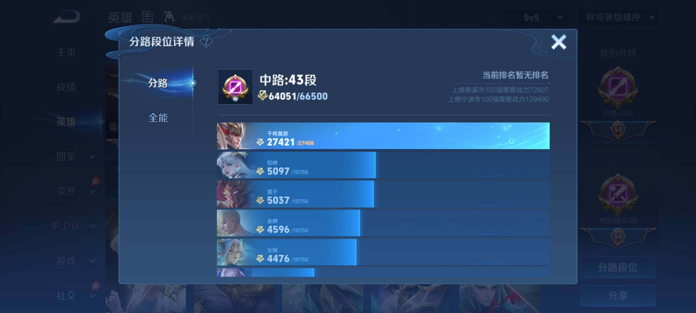 WZCMY4355916王者荣耀账号详情图6