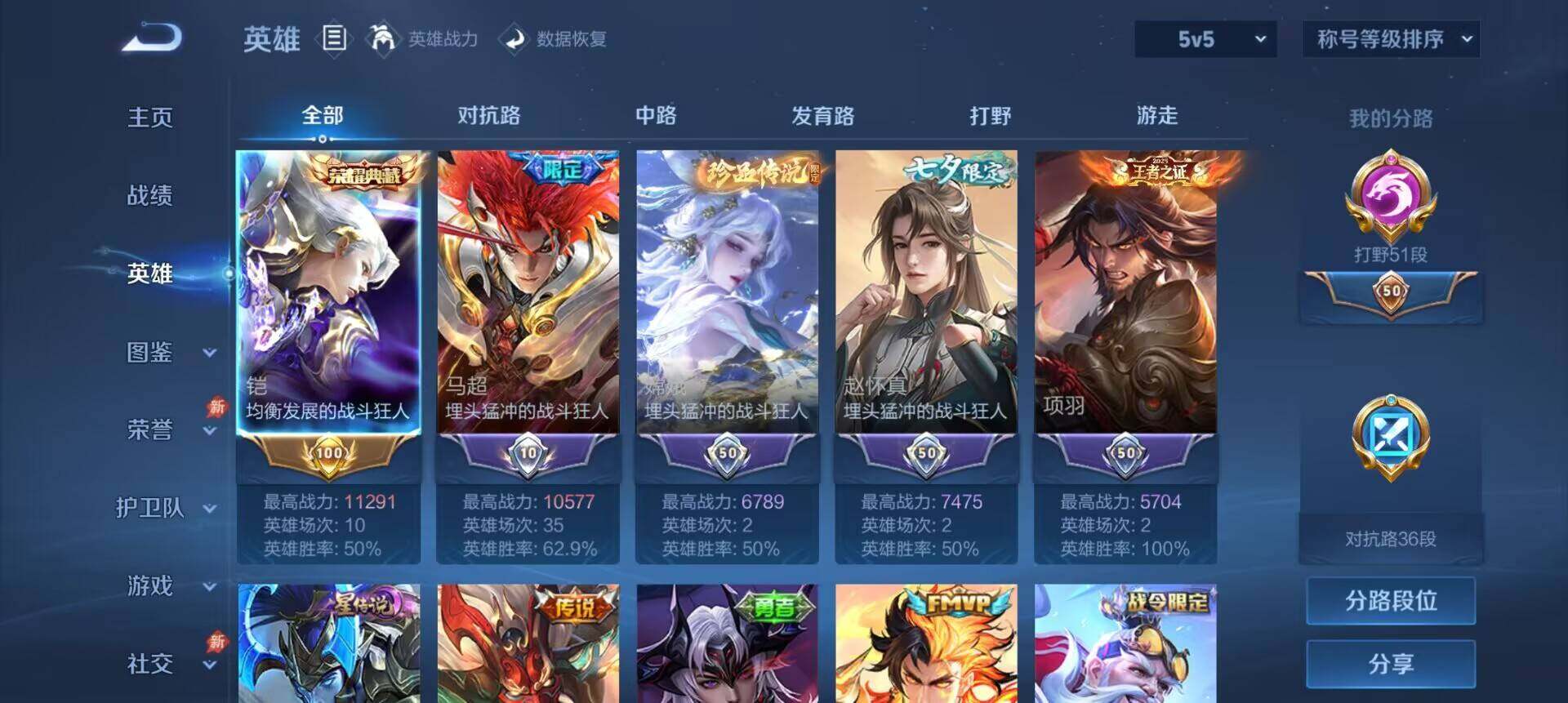 WZLX4354127王者荣耀账号详情图11
