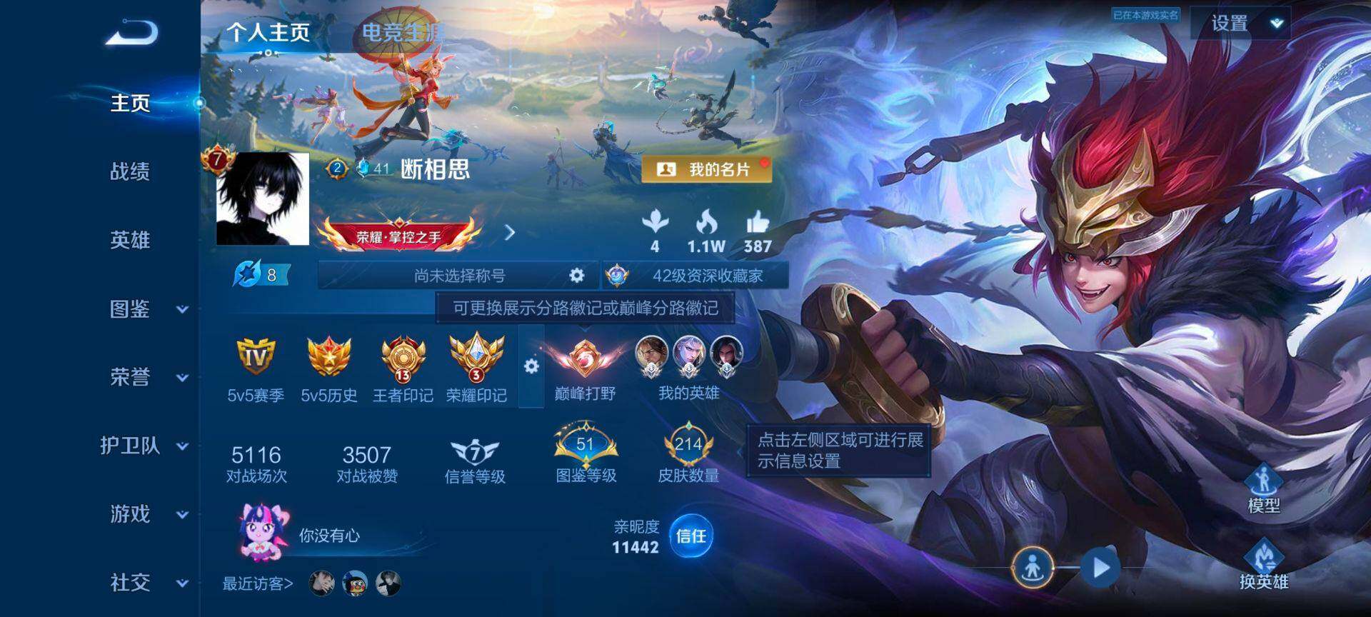 WZQM4355301王者荣耀账号详情图3