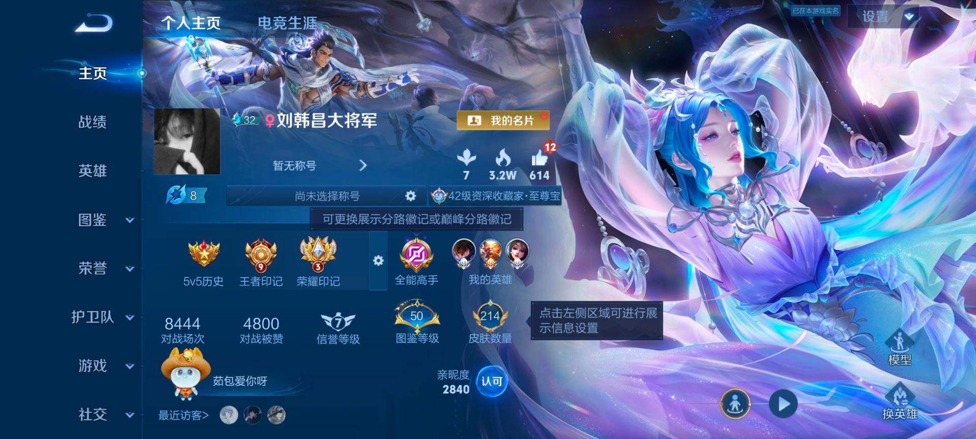 WZQM4355317王者荣耀账号详情图3