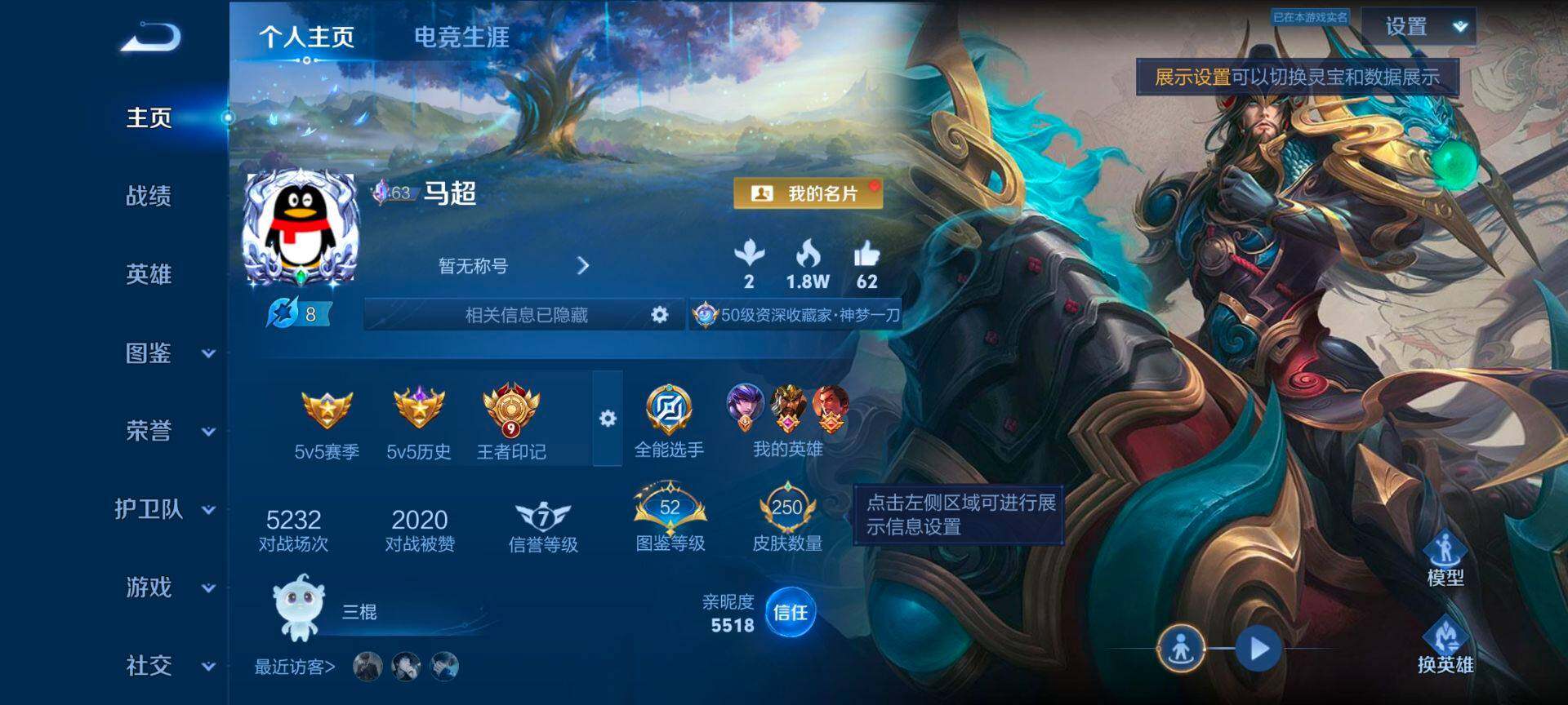 WZQM4355320王者荣耀账号详情图3