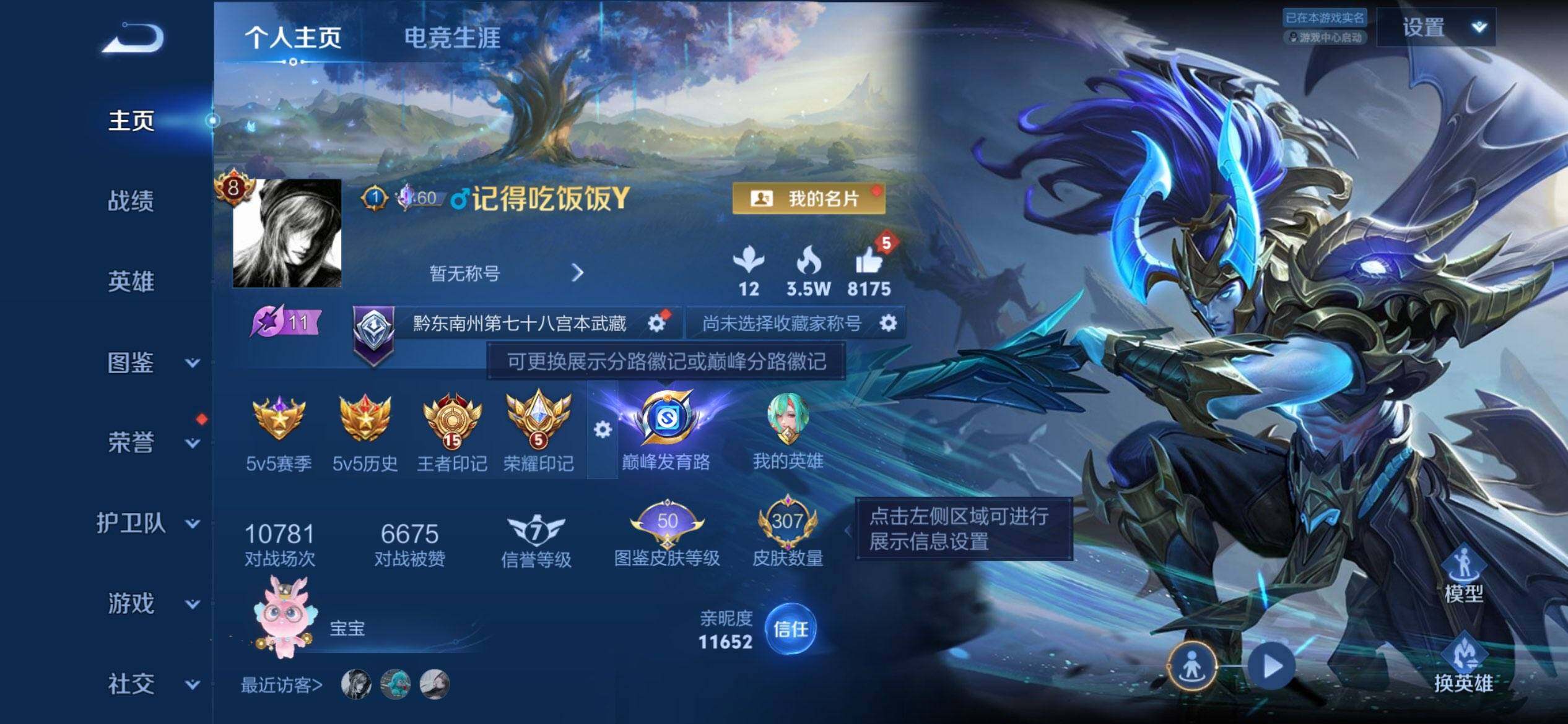WZQM4355331王者荣耀账号详情图3
