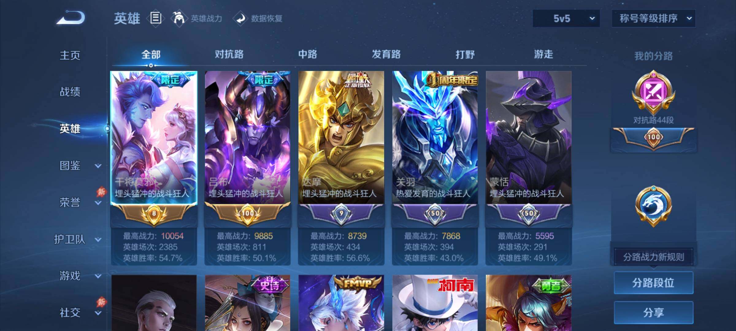 WZCMY4358580王者荣耀账号详情图4